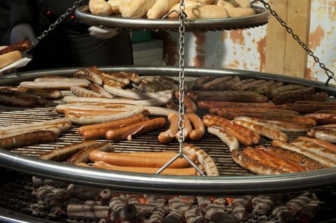 Manchester Christmas Market_026. Labelled not hot dog.